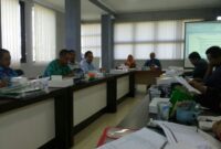 Suasana rapat Dewan Pengupahan Kab Gresik, Kamis (22/9/2016).