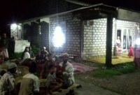 Suasana rumah duka setelah dikabarkan ditemukan dan meninggal.