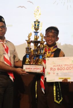 MI Alkarimi Tebuwung Pertahankan Gelar Juara Umum di Maskumambang Scout Competition 2025