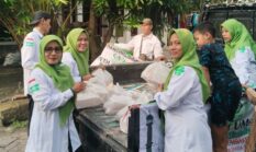 Lazisnu Sidomulyo Salurkan 225 Paket Sembako, Tebar Berkah Ramadan