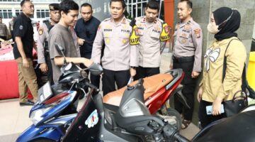 Kapolres Gresik Mengungkap Keberhasilan Pengembalian Motor Korban Curanmor dan Tindak Lanjut Kasus